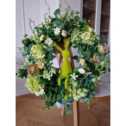 Wianek wiklinowy wielkanocny wiosenny Leśna Opowieść 50 cm